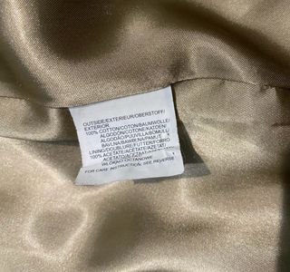 Gabardina Mexx Beige Talla 36