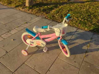 Bicicleta infantil 14 Peppa Pig rosa/azul