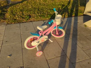 Bicicleta infantil 14 Peppa Pig rosa/azul