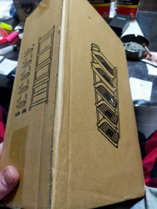 Estantería/Carrito 5 pisos PVC A ESTRENAR