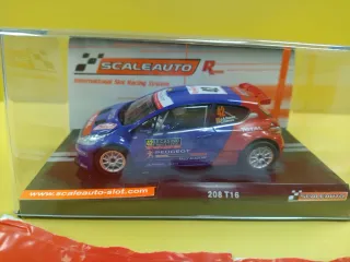 ENVÍO GRATIS Scaleauto Peugeot 205 con extras