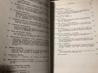 Química orgánica. Tomos I y II
