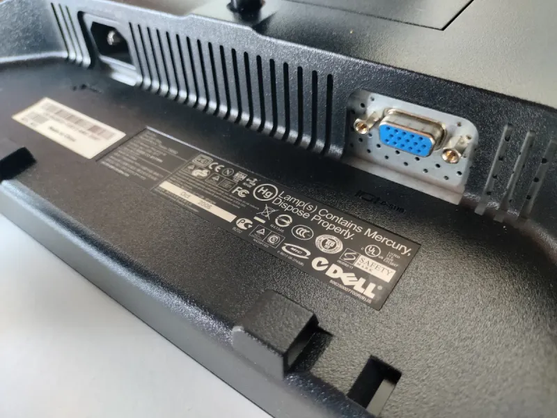 Monitor Dell Negro afbeelding 3