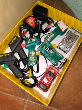 Lote Pistas y Coches Scalextric