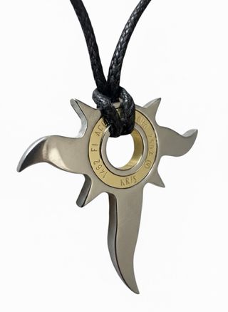 Ciondolo KRIS Firenze – Oro 18K e Acciaio – Design