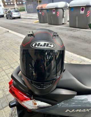 Casco HJC con Intercomunicador Cardo