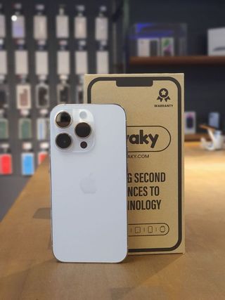 IPHONE 14 PRO 256GB ARGENTO 100% BATTERIA