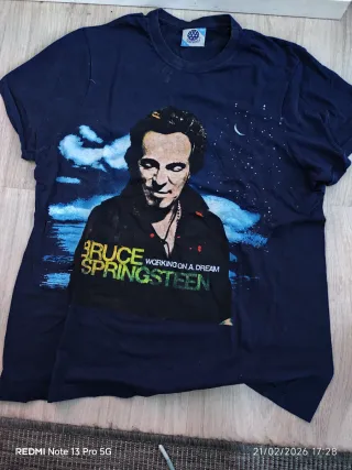 Camiseta Bruce Springsteen Tour 2009 Talla S