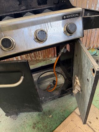 Barbacoa de gas