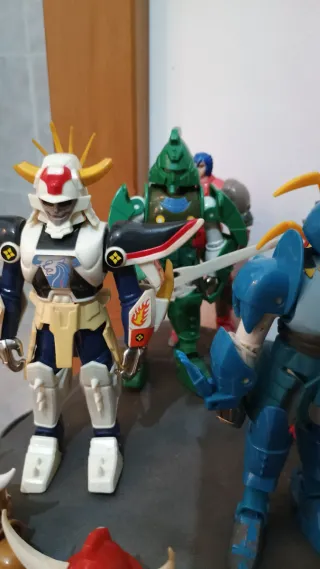 Samurai Troopers Takara Vintage - 5 pezzi