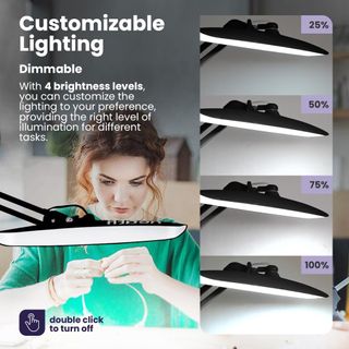 Neatfi Lámpara Escritorio LED XL 2200 Lúmenes