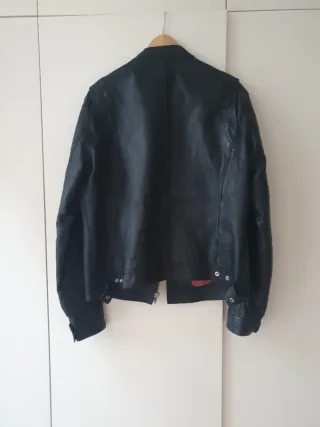 Chaqueta de cuero Pepe Jeans Negra