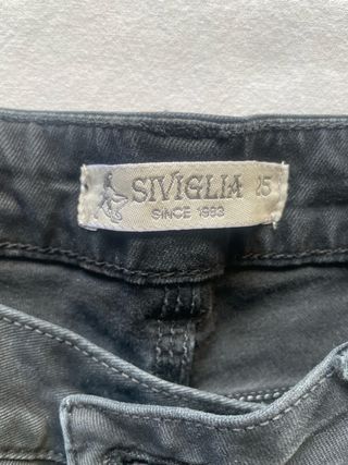 Pantaloni Siviglia neri taglia XS