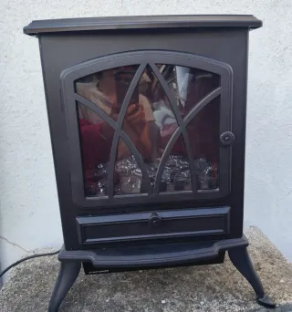 Estufa chimenea eléctrica decorativa