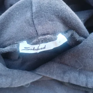 Felpa Subdued Nera Taglia Unica