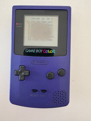 Nintendo Game Boy Color Morado CGB-001