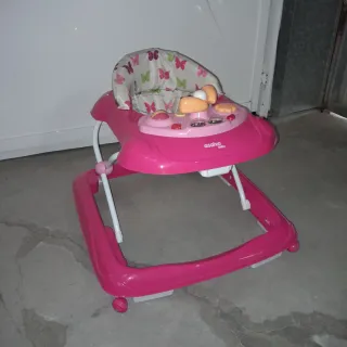 Andador Asalvo Baby Rosa