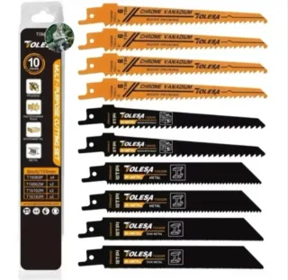 10 Hojas Sierra Sable Tolesa