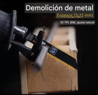 10 Hojas Sierra Sable Tolesa