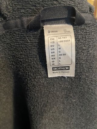 Chaqueta impermeable Decathlon negra Negociable !!