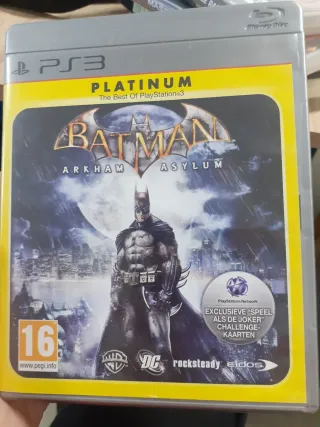 Batman Arkham Asylum PS3 Platinum