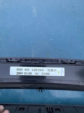 Climatizador con Asientos Calefactables Bmw E70