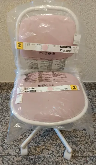 Sillas de escritorio infantiles (2 unidades).