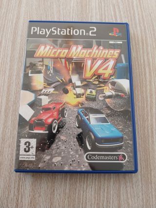 MICRO MACHINES V4 PAL ESPAÑA PS2