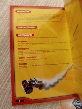 MICRO MACHINES V4 PAL ESPAÑA PS2