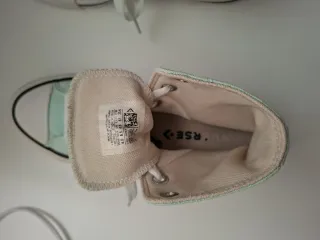 Zapatillas Vans Altas Verde Agua