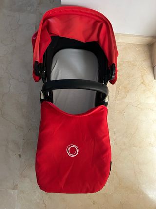 Capazo Bugaboo Donkey Completo Rojo