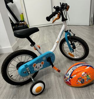 Bicicleta per bambini 14" con ruotine