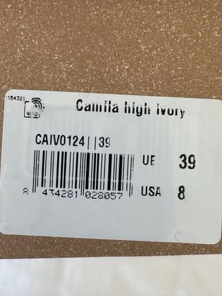 Bailarinas Mint & Rose Piel Dorada Talla 39