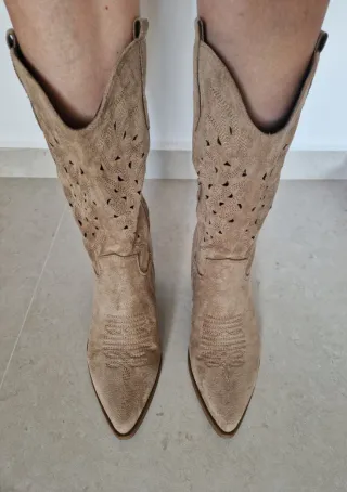 Botas Cowboy Ante Camel