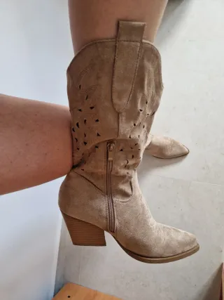 Botas Cowboy Ante Camel