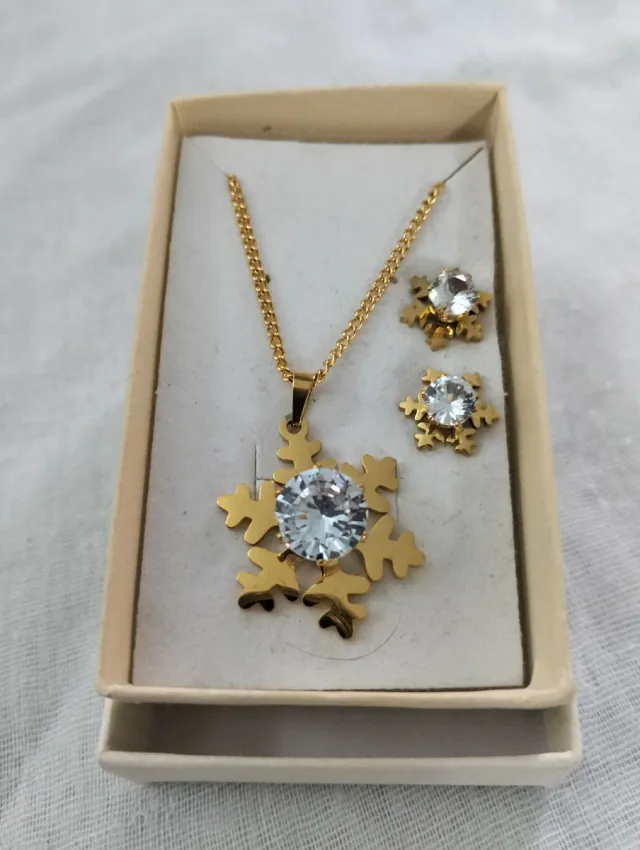 Conjunto Copo Nieve Acero Inoxidable