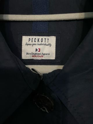 Gabardina Peckott T38 Azul