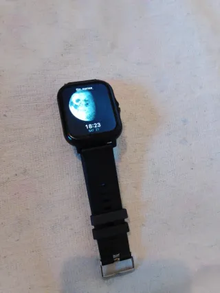 Reloj Negro y Plateado