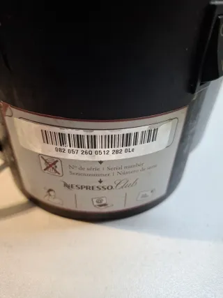 Cafetera Espresso Siemens Nespresso