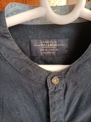 Camisa cuello mao