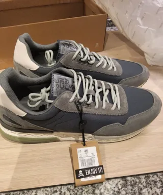 Zapatillas Scalpers Talla 46 Azul/Gris