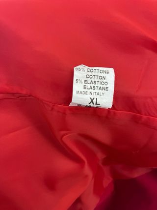 Americana corta roja mujer