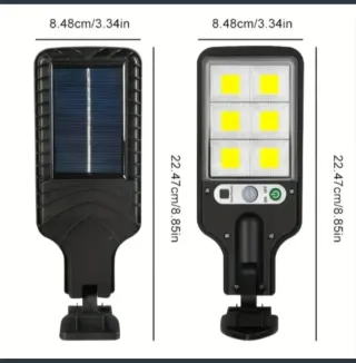 2 Farolas Solares LED