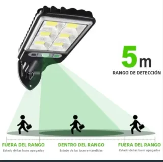 2 Farolas Solares LED