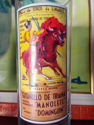 3x Vasos de tubo años 70