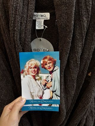 2 Albornoces Hotel Coronado, mujer y hombre