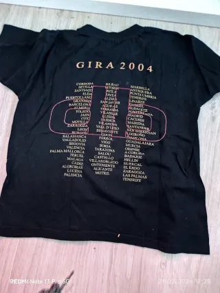 Camiseta David Bisbal Negra