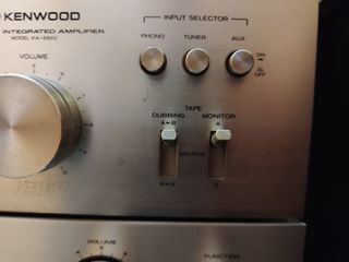 Amplificador Kenwood KA-3500 Plata