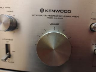 Amplificador Kenwood KA-3500 Plata