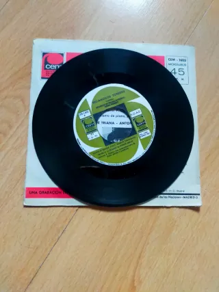 Disco vinilo single Villancicos Toreros